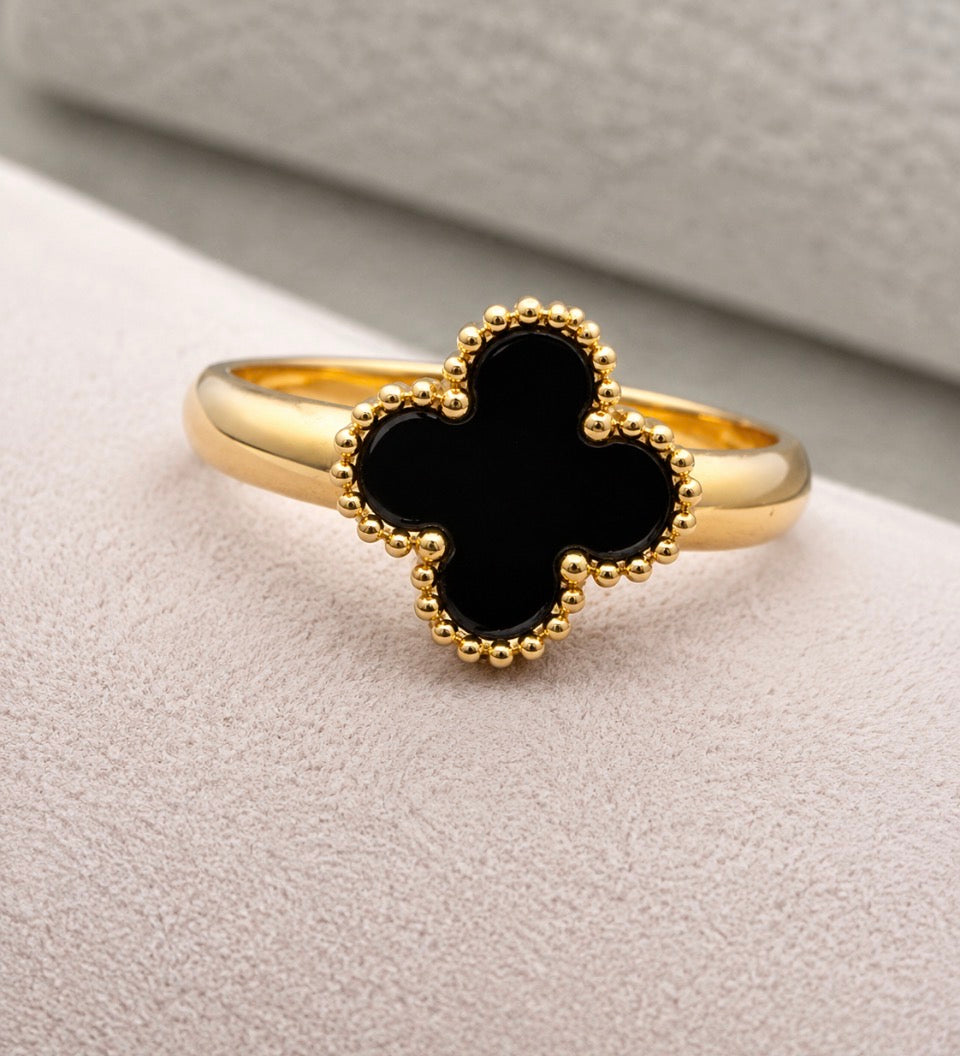 18ct gold filled Onyx set