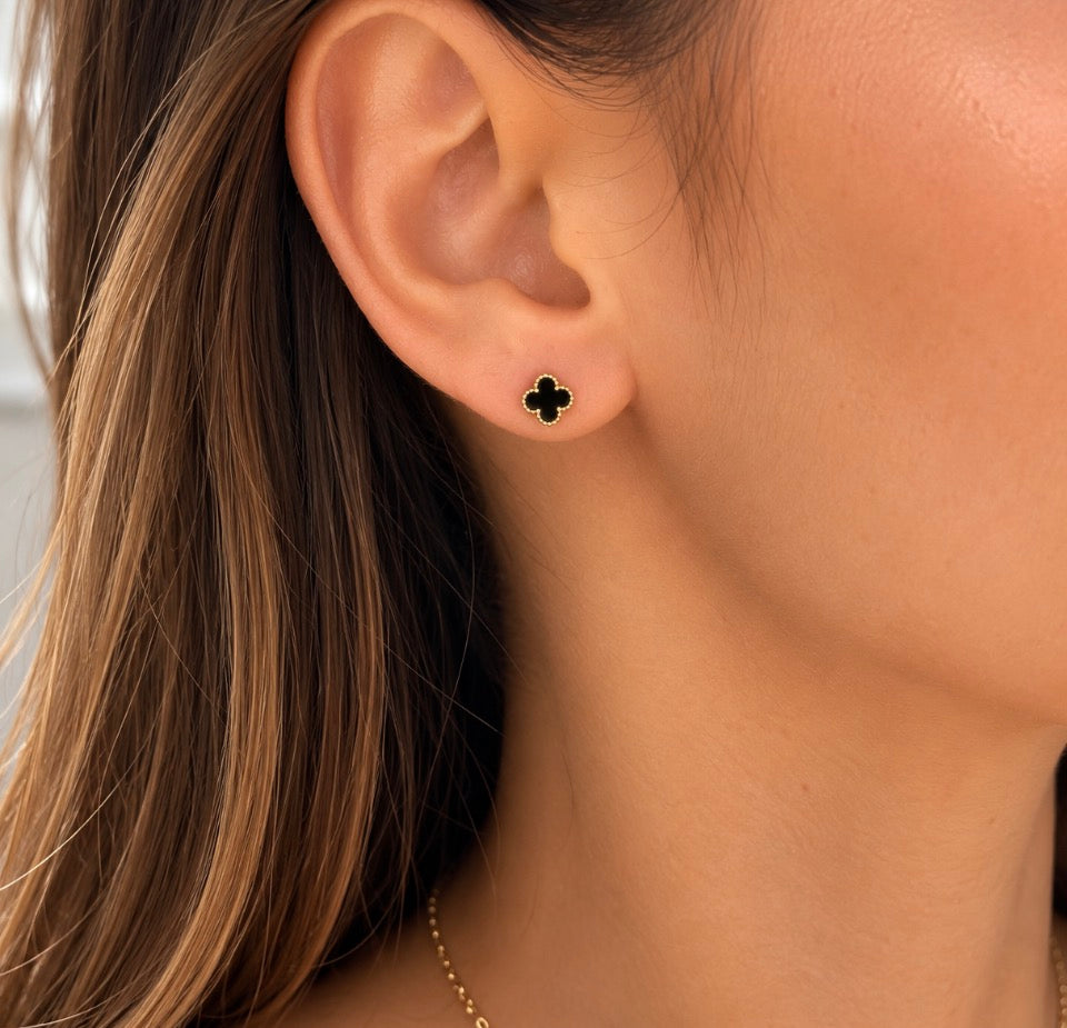 18ct gold filled Onyx set